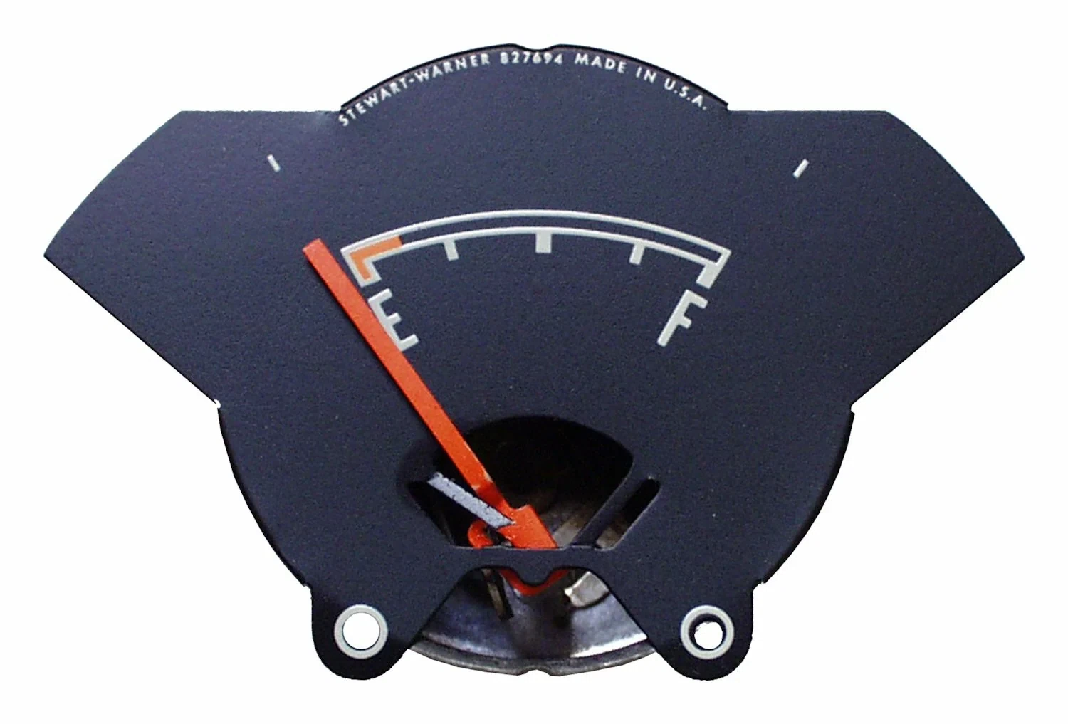 Vintage - Metal Black Fuel Gauge - J8126927